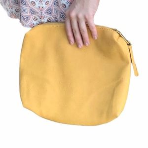 Steve Madden Clutch Mustard Yellow